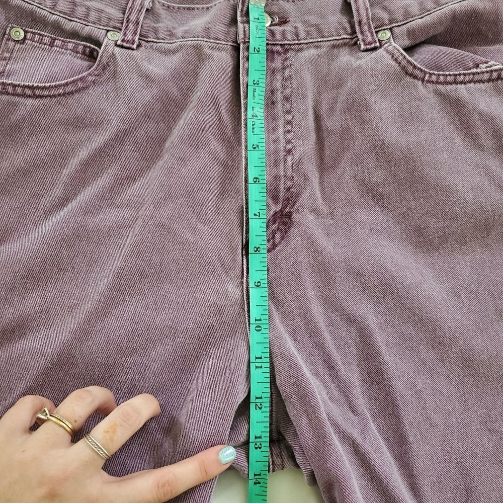 Vintage dusty purple mom jeans 14 - Picture 8 of 11